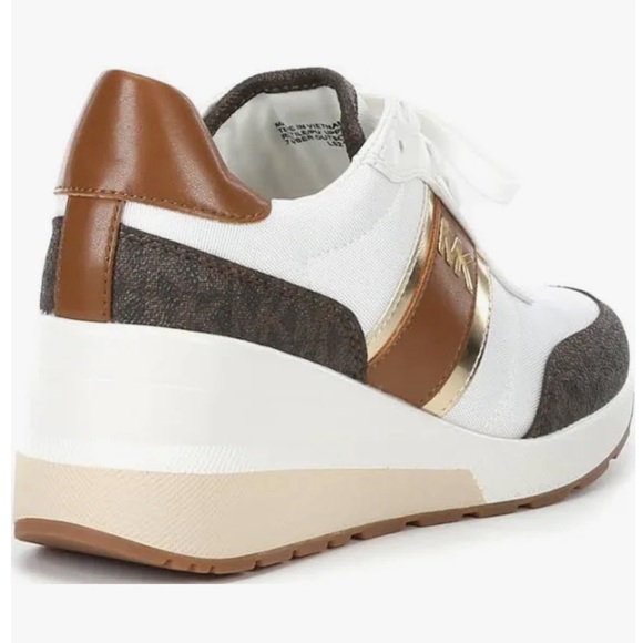 Michael Kors Women's Mabel trainer lace-up Sneakers, 2" heel;
3/4 platform - Picture 4 of 11